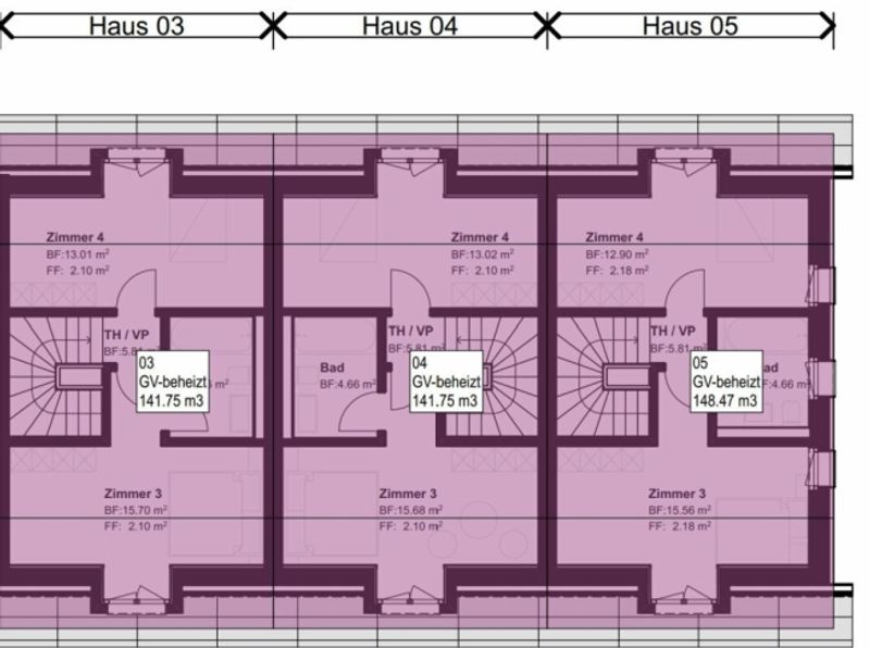 Bezugsbereiter Neubau Einzigartiges Reihenhaus in Oberneunforn - 11