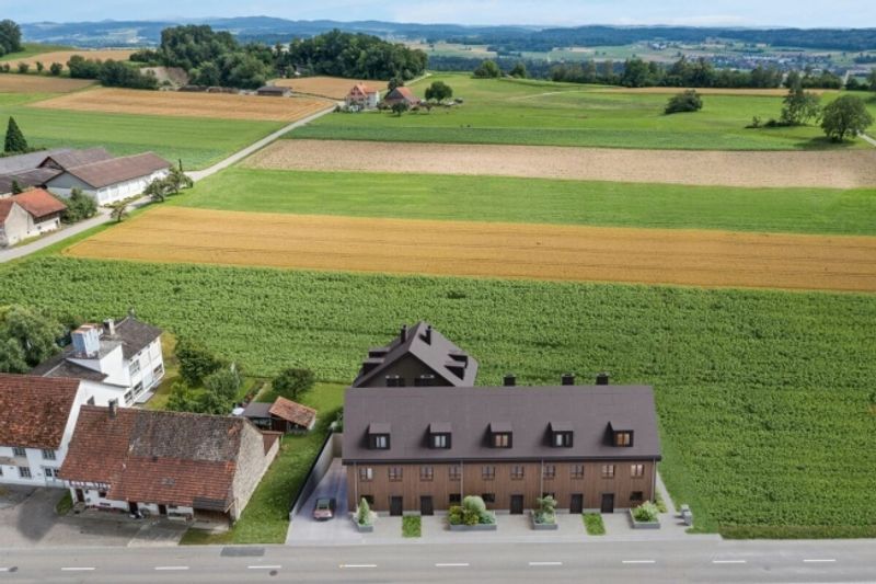 Bezugsbereiter Neubau Einzigartiges Reihenhaus in Oberneunforn - 5
