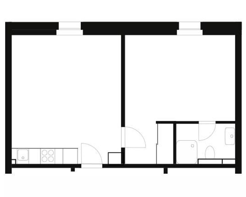 2 Zimmer Wohnung - 10