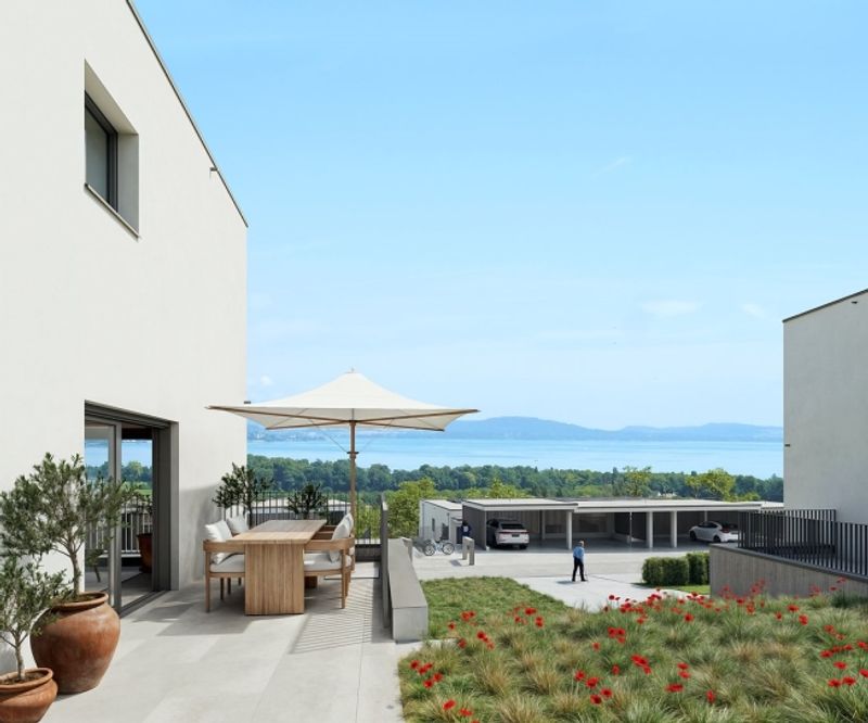Panoramablick auf diese 4,5-Zimmer-Villa. - 2