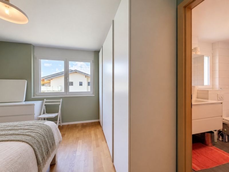 Hervorragende, helle 4,5-Zimmer-Wohnung mit Balkon in Grimisuat – in der Nähe der Annehmlichkeiten - 7