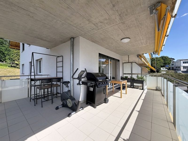 Hervorragende, helle 4,5-Zimmer-Wohnung mit Balkon in Grimisuat – in der Nähe der Annehmlichkeiten - 6