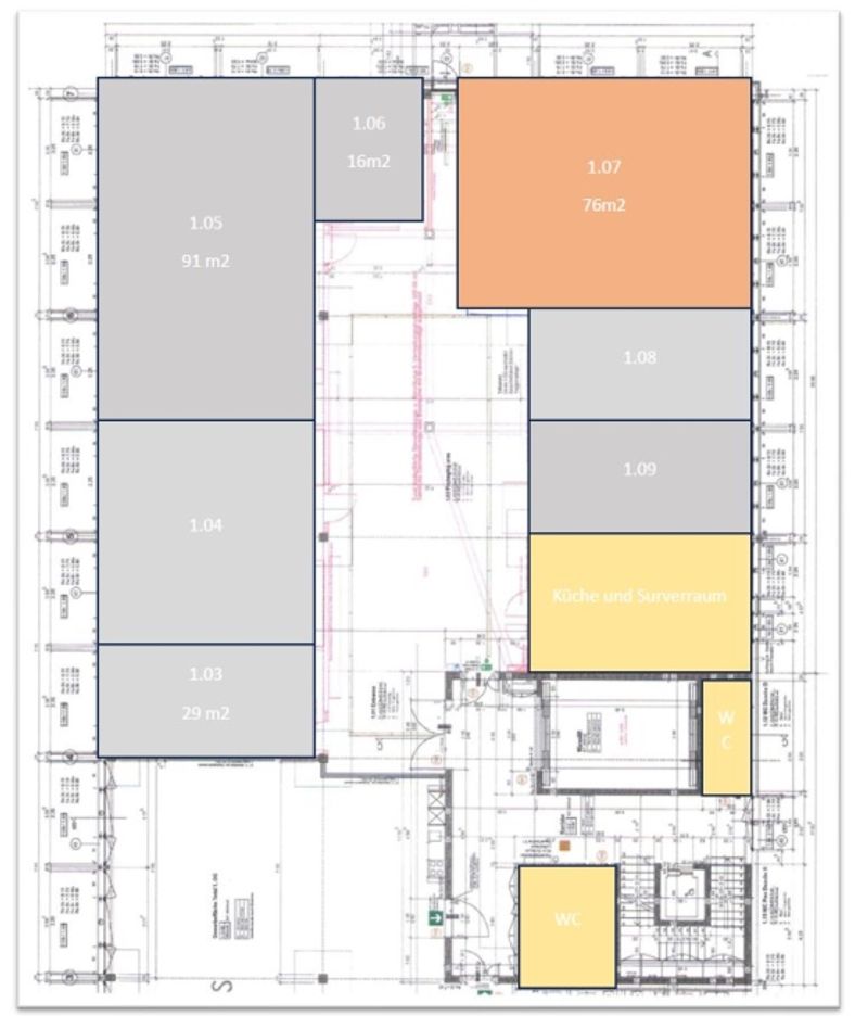 Bürofläche / Praxisraum 76m² - 11