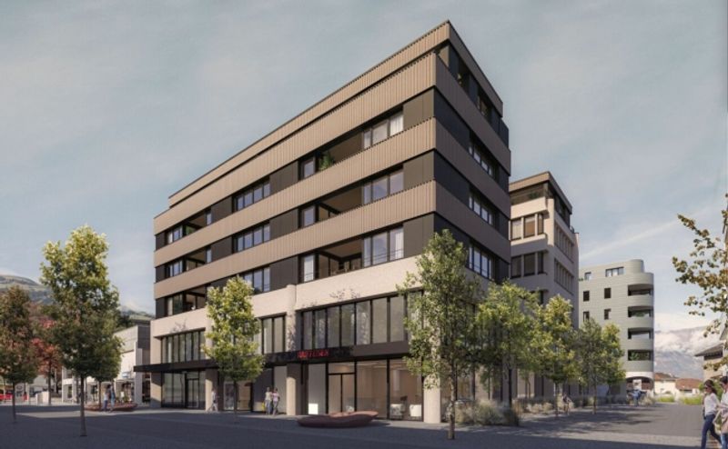 Loft-Atelier mit 33m² im B50 - Wohnen und Arbeiten im Zentrum von Buchs - 1