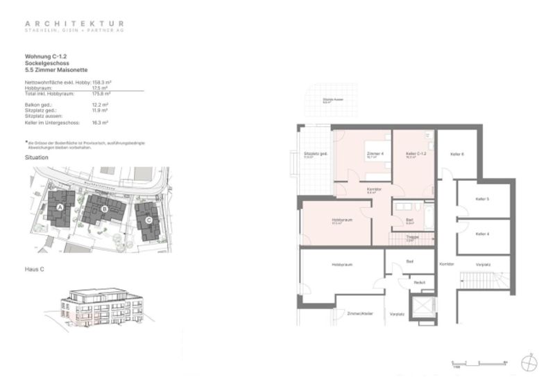 Neubau EG-Maisonette-Wohnung an schöner Lage (C-1.2) - 4