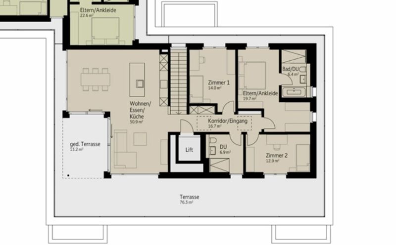 199 m² | 4.5-Zi.-Attikawohnung | Erstbezug - 8
