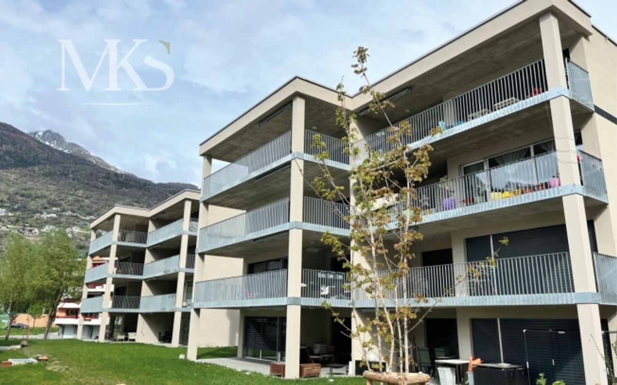 Attraktive 2.5 Zimmer Erdgeschoss Wohnung in Visp - 0