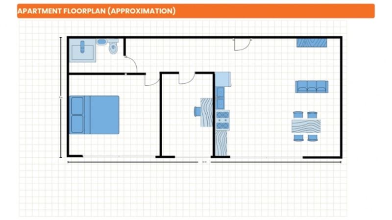 4-Zimmer-Wohnung im 5. Stock in Meyrin 1217 - 8