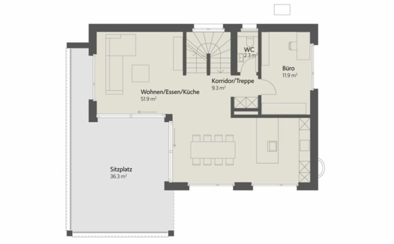324 m² | 6.5-Zi.-Einfamilienhaus | Erstbezug | Am Wellenberg - 9