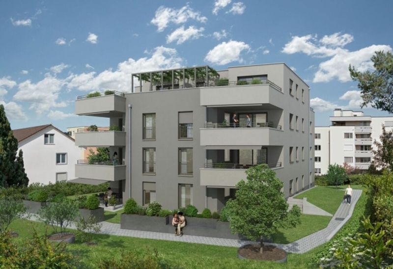 Jenseits des Gewöhnlichen komfortables Neubauwohnen mitten in Gossau - 1