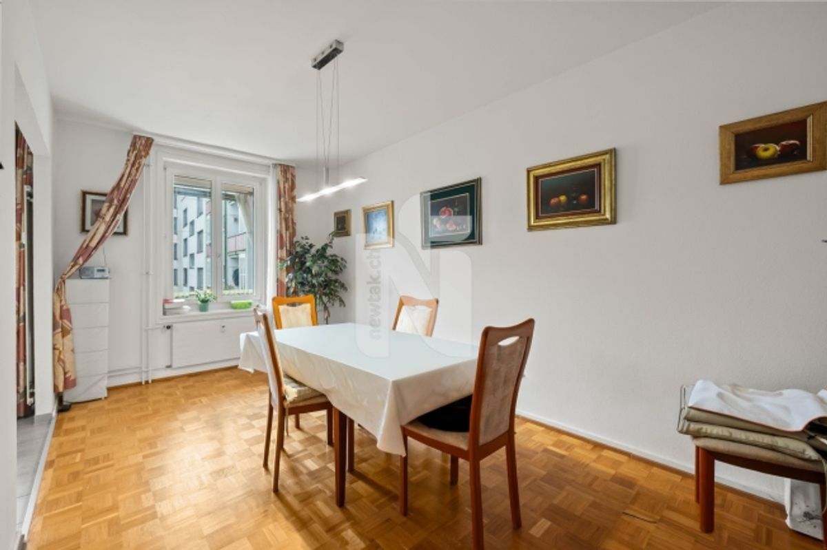Grosszügiges Wohnen mit Balkon und Gemeinschaftsgarten in Basel - 3