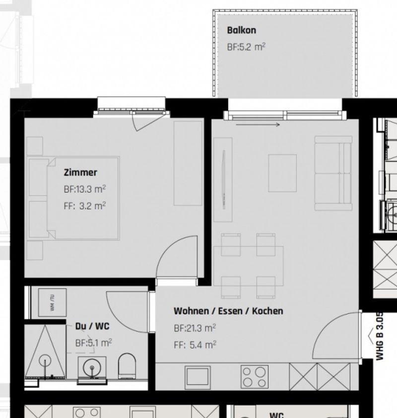 NEUBAU Luxuriöse 2.5-Zimmer Wohnung für Menschen mit Ansprüchen - 8