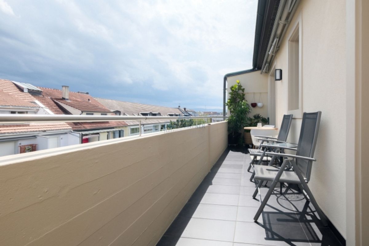 Wohnen mit Weitblick – Grosszügige Maisonette-Dachwohnung in Basel - 4