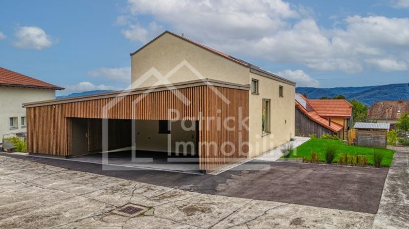 Zeitgenössische Luxusvilla mit freier Aussicht in Montavon - 3