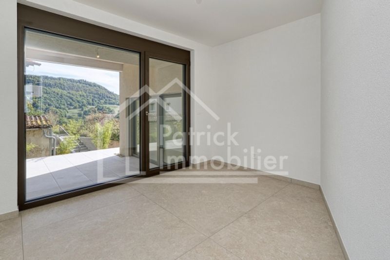 Zeitgenössische Luxusvilla mit freier Aussicht in Montavon - 6