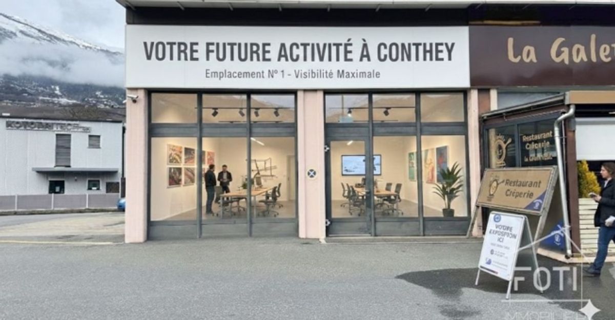 Loyers offerts jusqu'à fin décembre pour votre vitrine à Conthey ! - 2