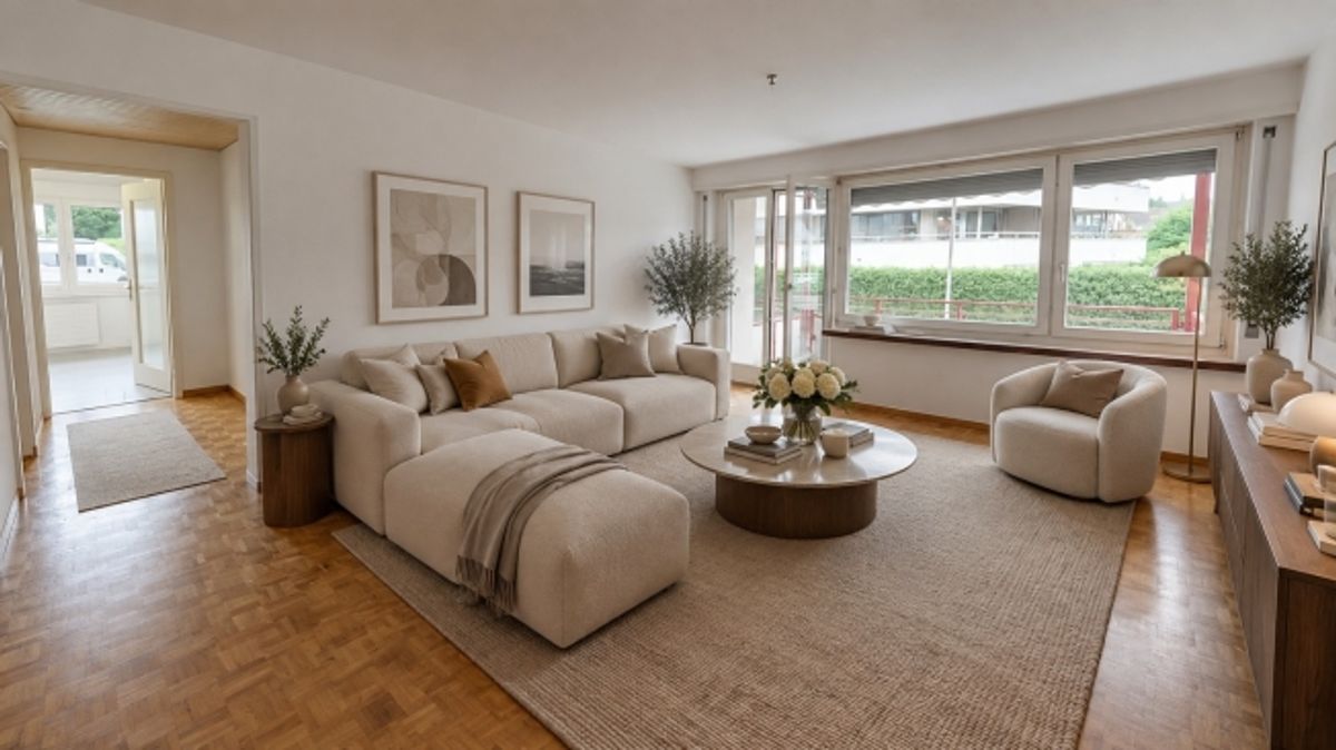 Helle 3-Zimmer-Wohnung im EG  ruhig wohnen in Uetikon am See | BEFRISTET - 0