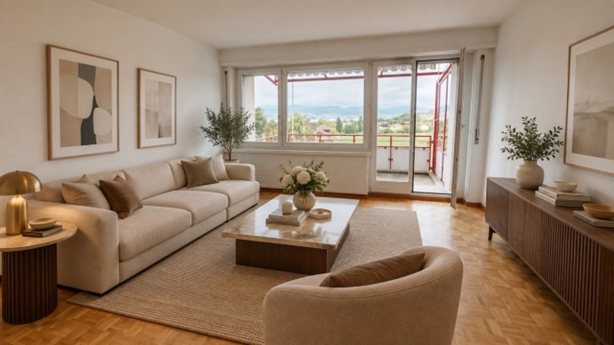 Helle 3-Zimmer-Wohnung im 2. OG  ruhig wohnen in Uetikon am See | BEFRISTET - 0