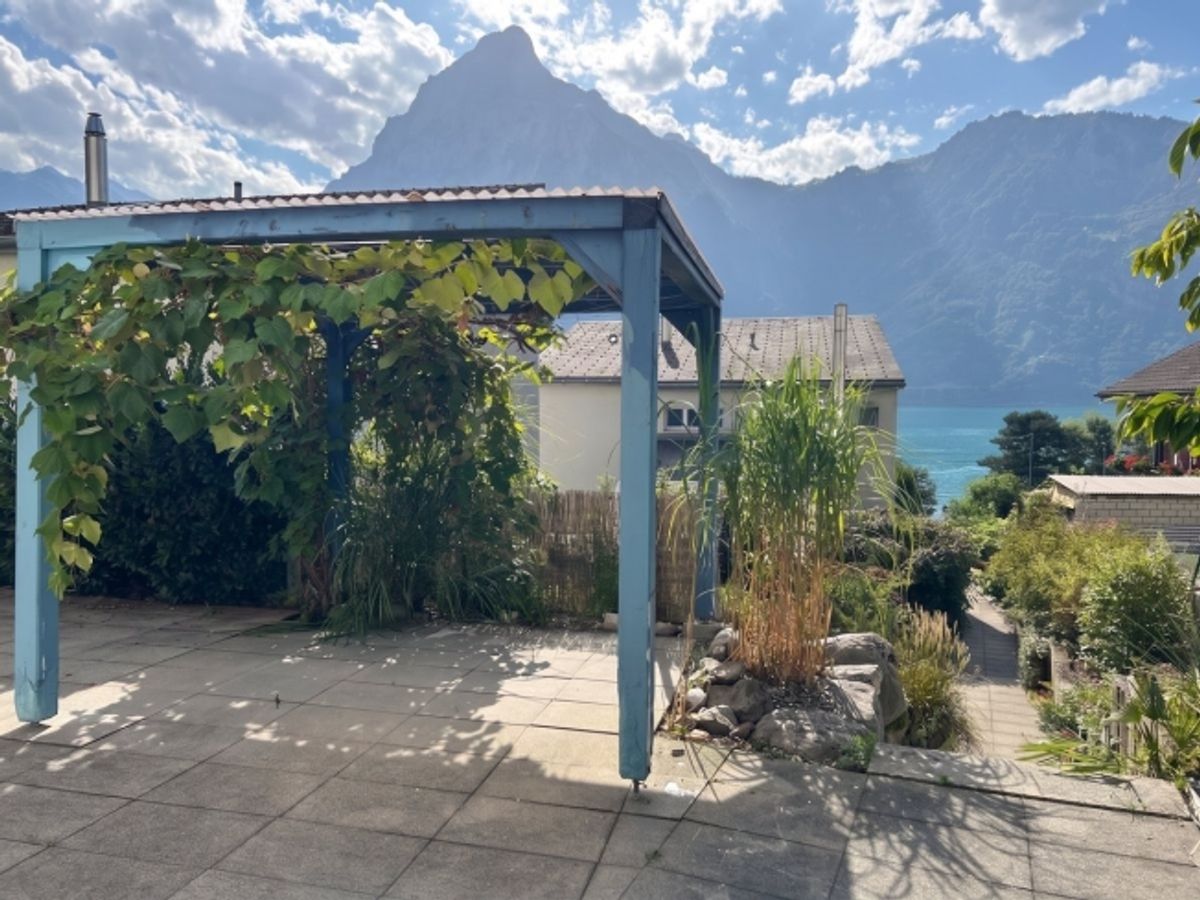 Idyllische Gartenwohnung mit Seesicht - 0