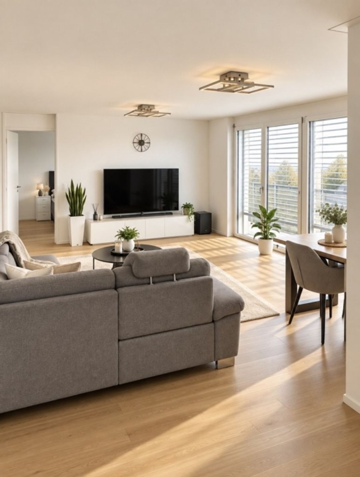 Wohnen im Grünen - zentrale 3.5-Zimmer-Wohnung mit Balkon - 0