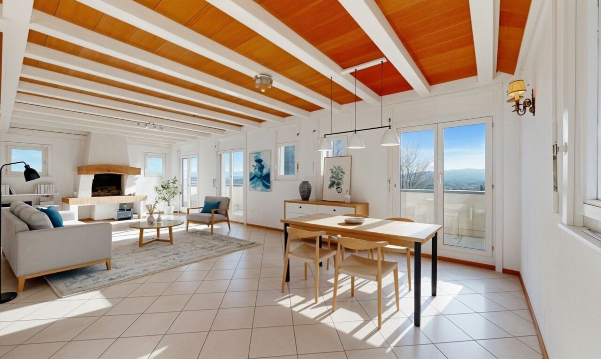 Appartement duplex en attique in à Estavayer-le-Lac - 1
