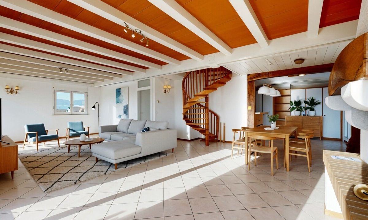 Appartement duplex en attique in à Estavayer-le-Lac - 3