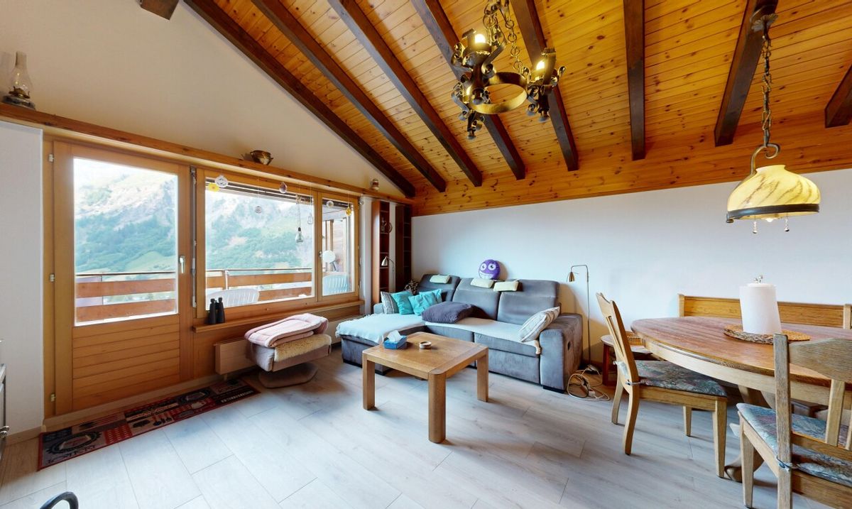 Beautiful 4.5-room apartment with open views in Leukerbad - 1