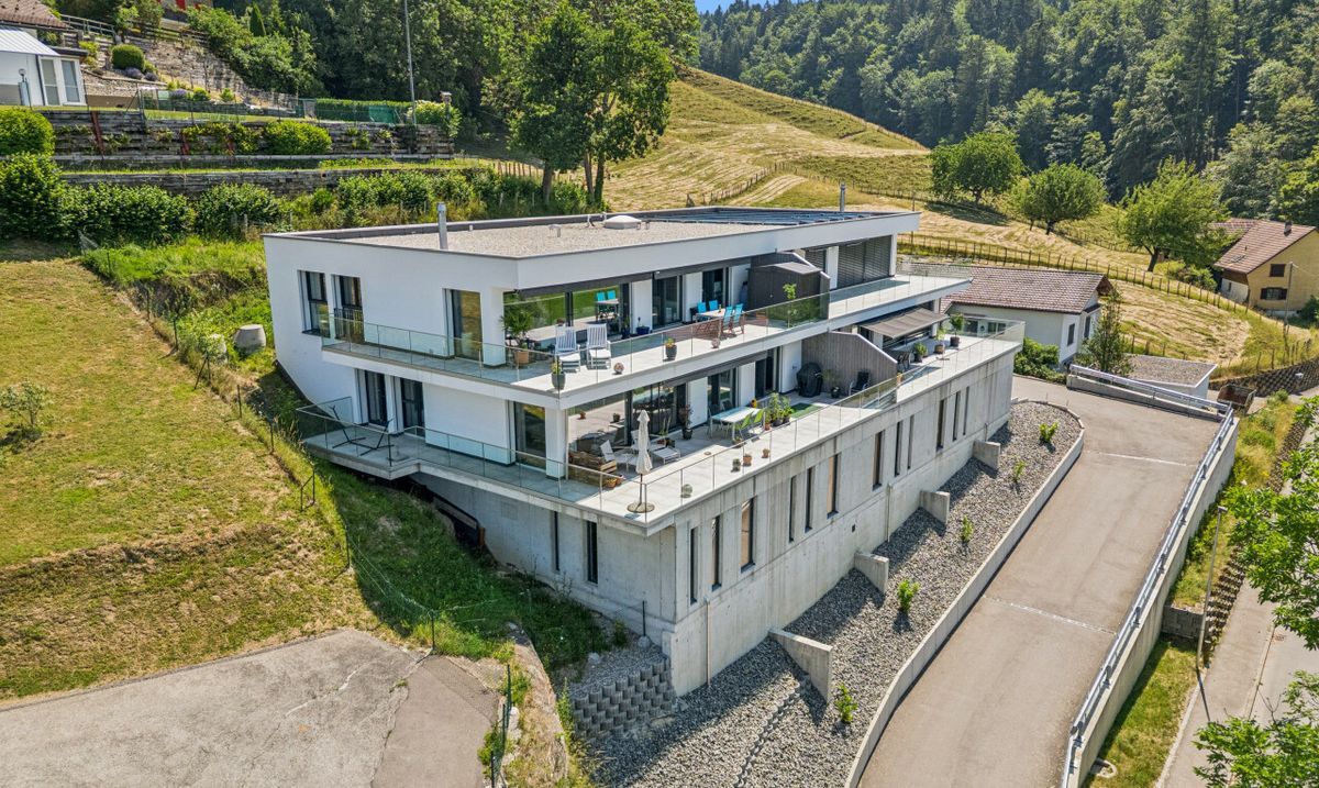 Terrassenwohnung in Plasselb - 1