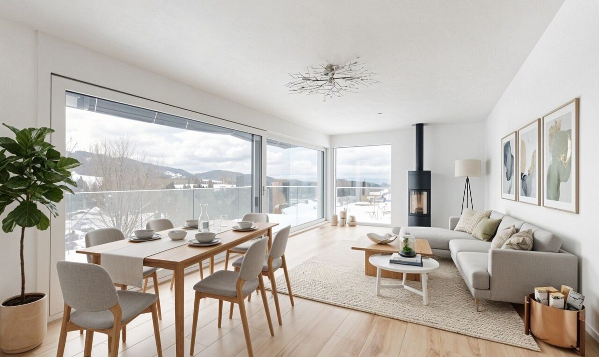Terrassenwohnung in Plasselb - 3