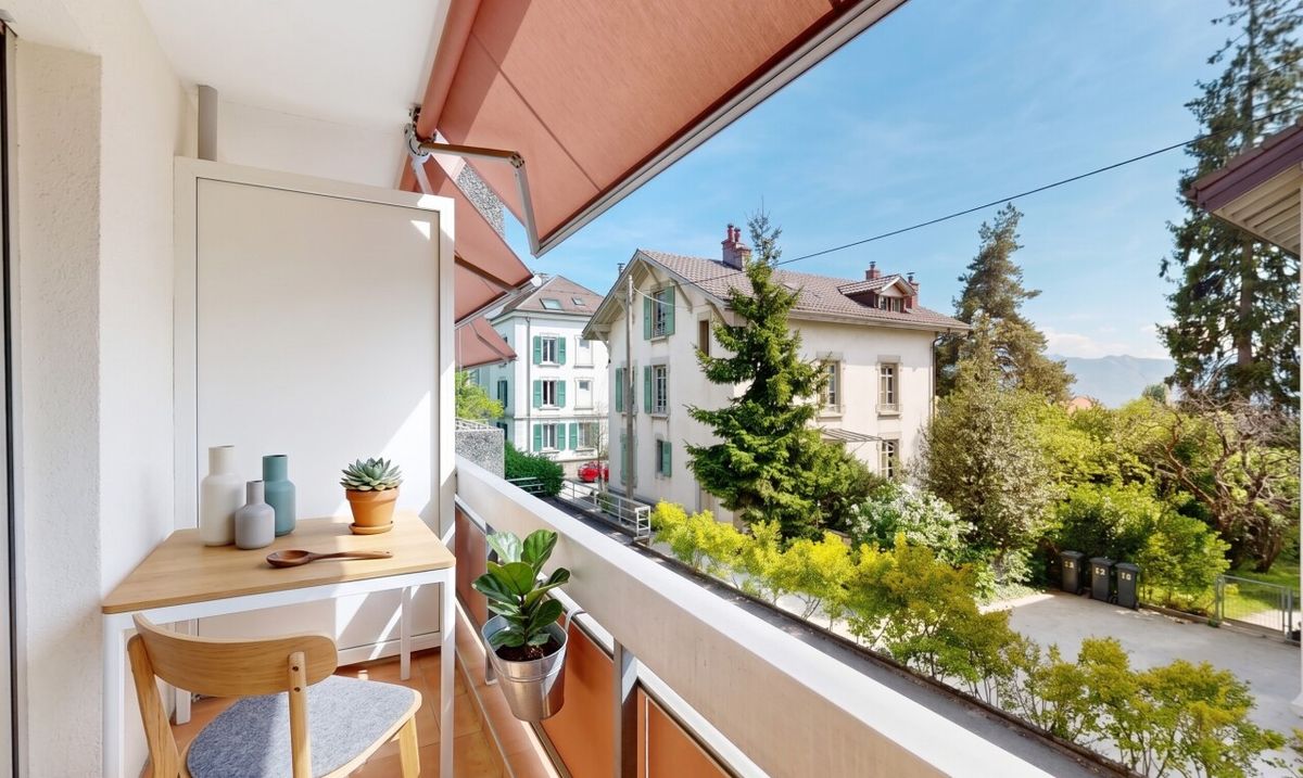 Lovely 4.5-room flat in a very quiet location in Chailly - 4