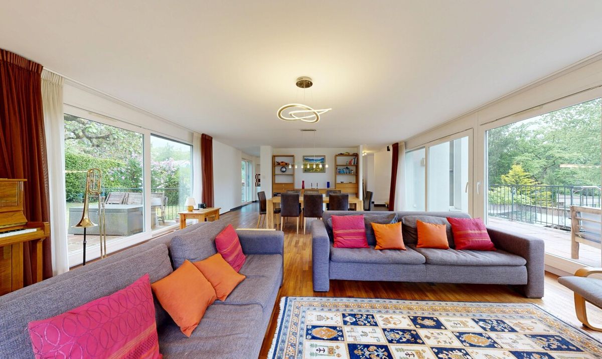 Elegant semi-detached house with a garden on the outskirts of Morges - 1