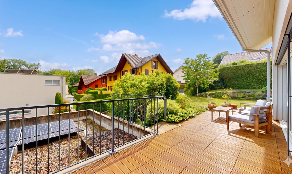 Elegant semi-detached house with a garden on the outskirts of Morges - 9