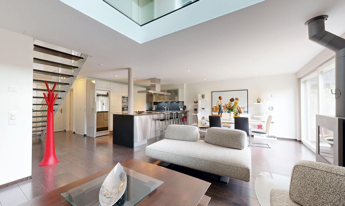 Appartement duplex avec jardin in à Arzier-Le Muids - 4
