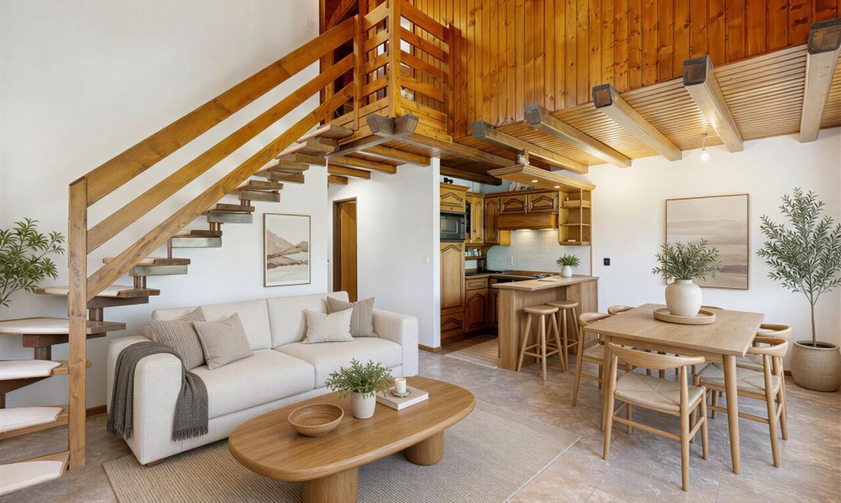 Charming 2.5-Room Duplex Apartment as a Second Home in Lax (Valais) - 3