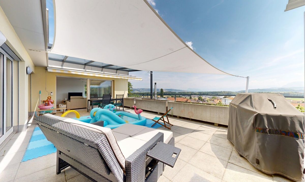 Terrassenwohnung in St. Erhard - 1