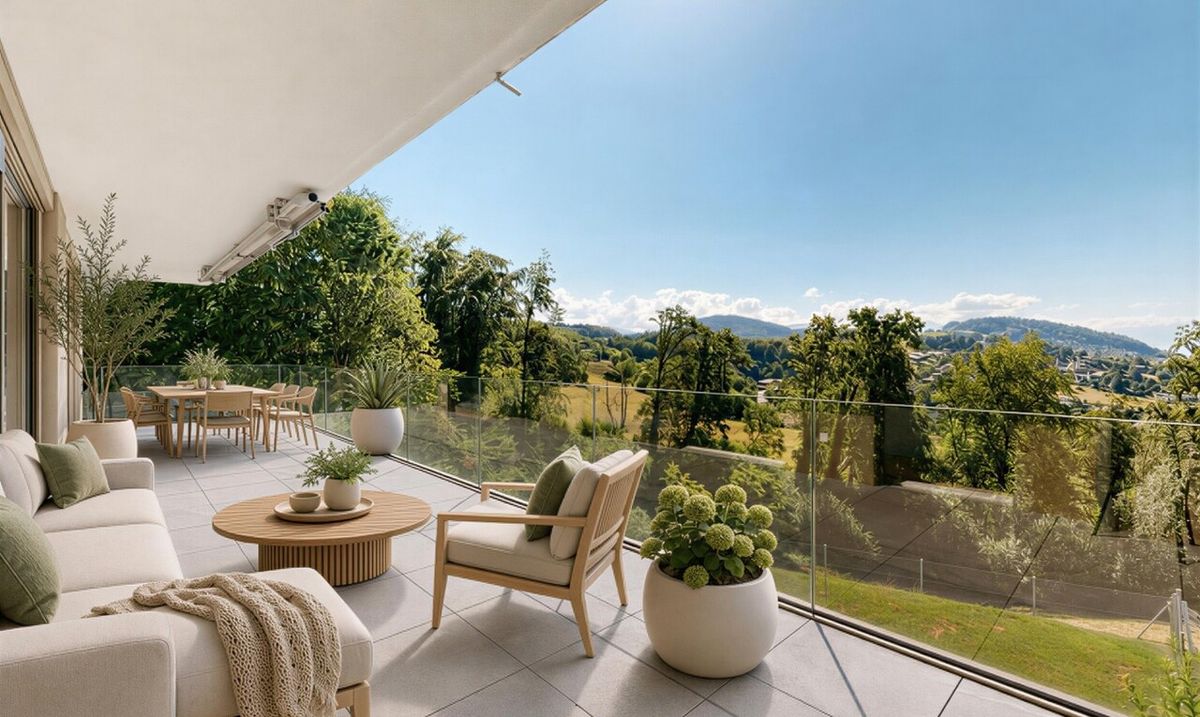 A stunning flat with panoramic views of the lake and the Alps - 7
