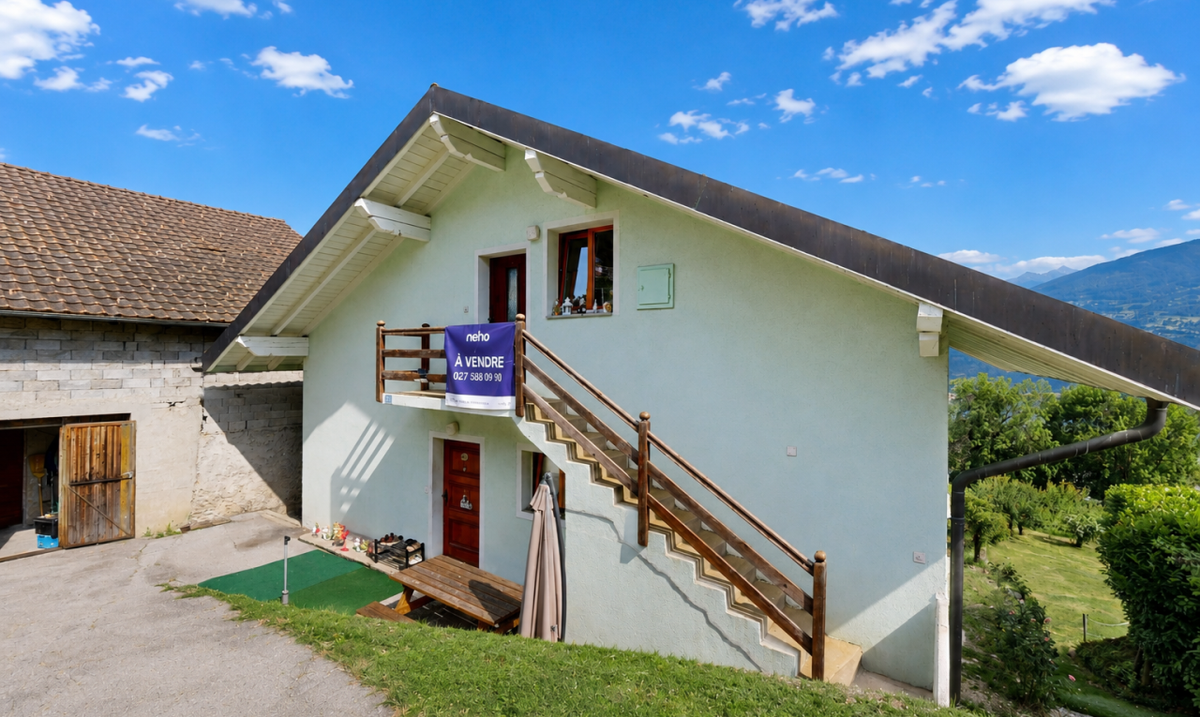 Maison individuelle avec appartement indépendant in à Savièse - 2