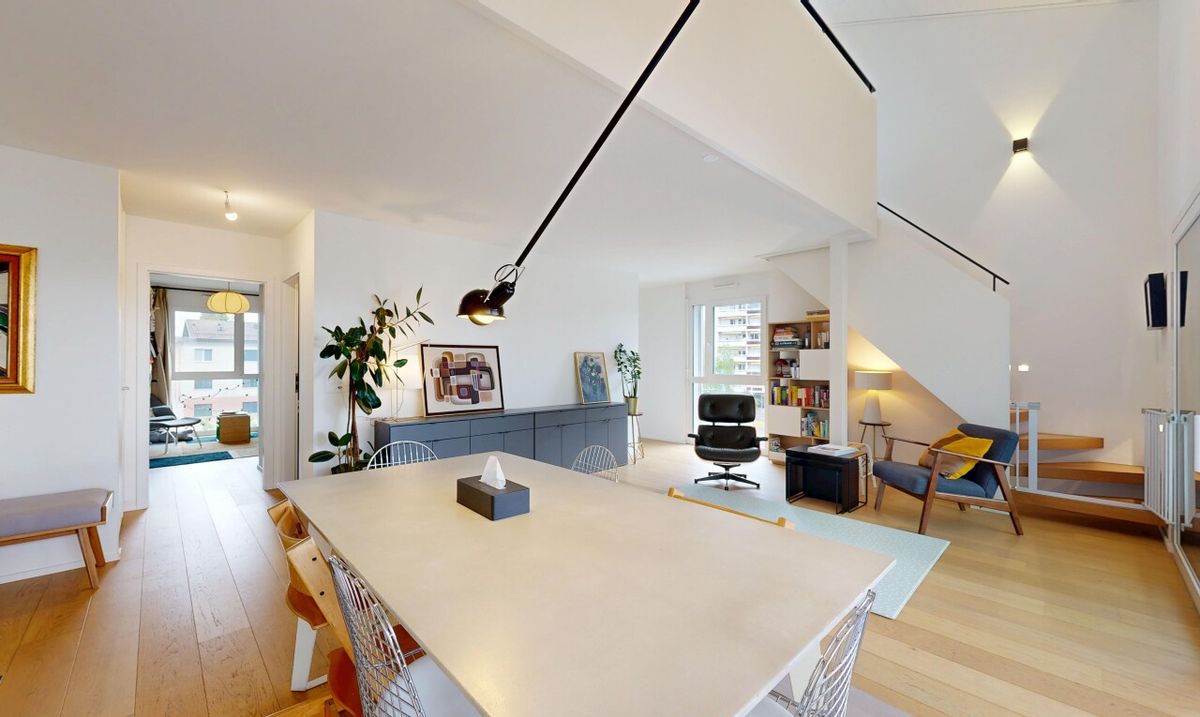 BRIGHT CONTEMPORARY DUPLEX, STEPS FROM M1 AND EPFL - 1