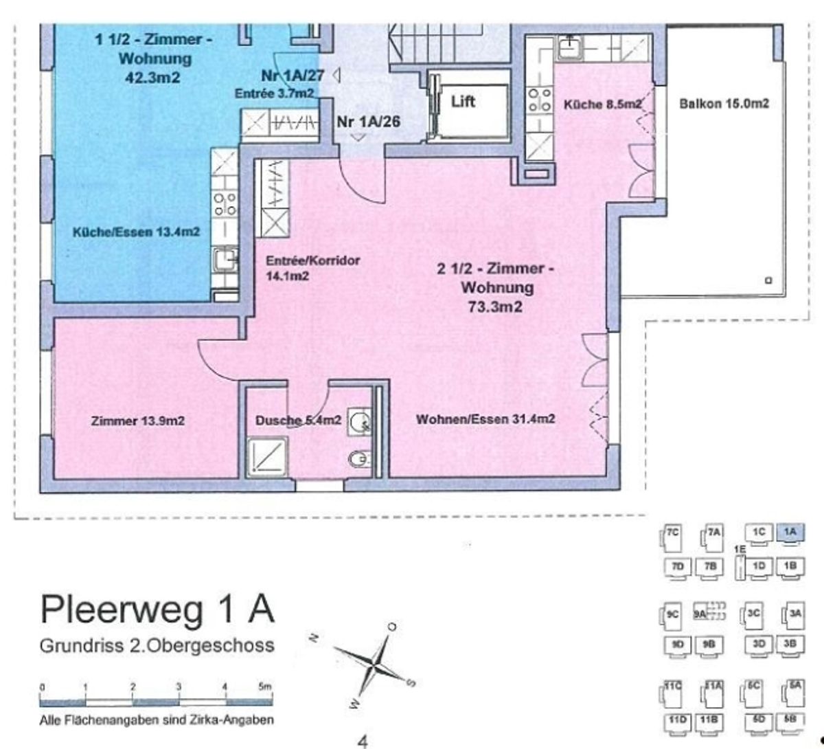 Grosszügige und moderne 2.5 Zimmer-Wohnung im 1. OG - 6