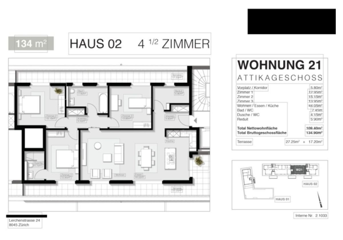 ATTIKAWOHNUNG MIT GROSSZÜGIGEM AUSSENBEREICH - 11