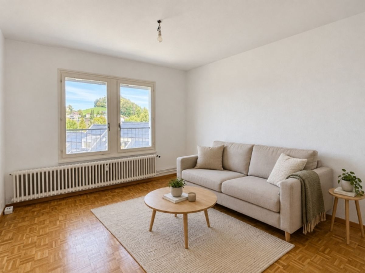 Helle 4-Zimmer Dachwohnung im 3. OG in Zentrumsnähe von St. Gallen - 2