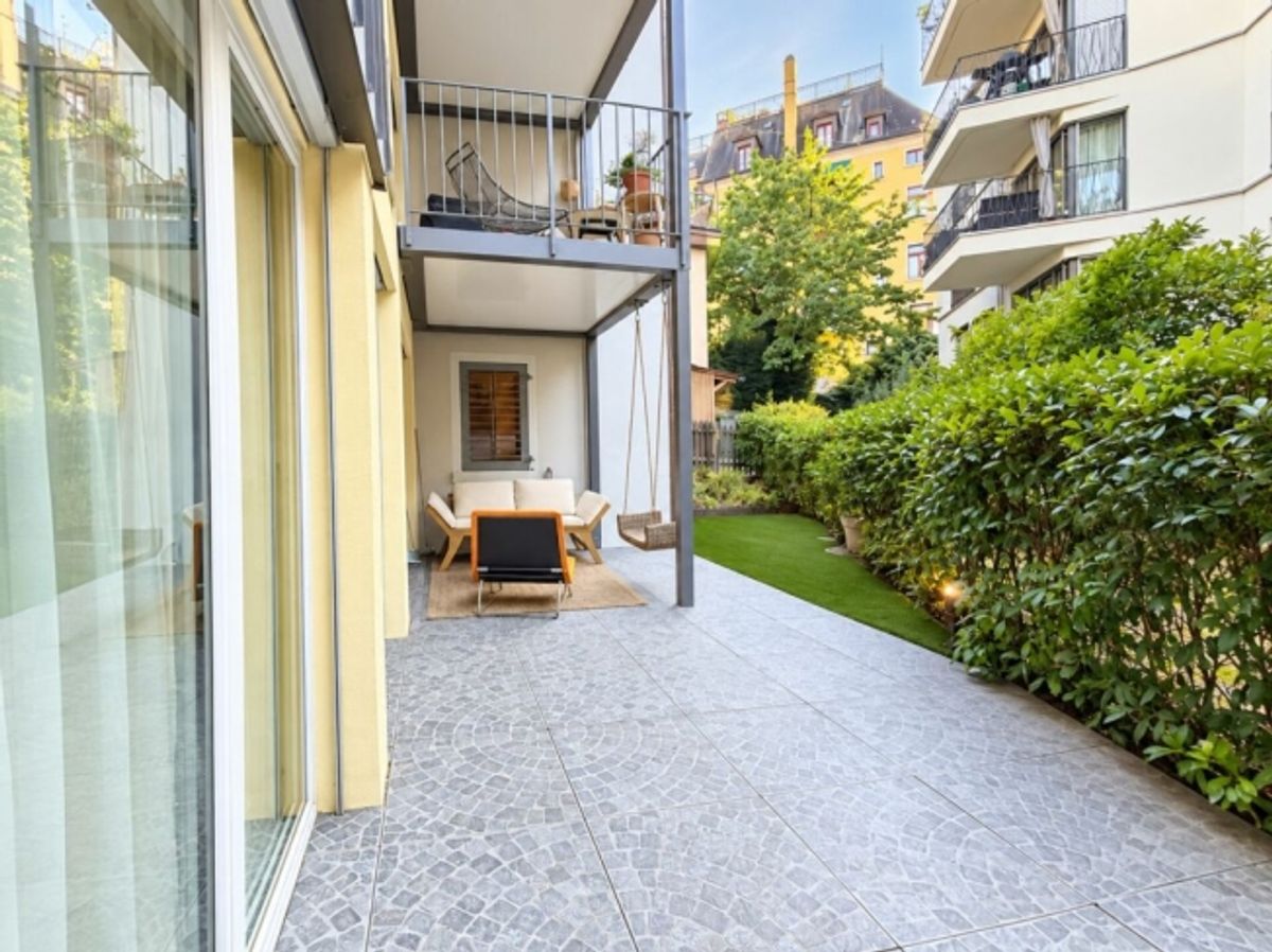 Hochwertige möblierte 2.5-Zimmer-Gartenwohnung an der Beckenhofstrasse in Zürich - 11