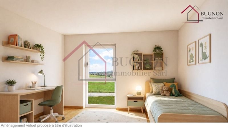 LES VILLAS DU GRAND PRÉ

Villa mitoyenne de 4.5 pièces – Lot C1 - 6
