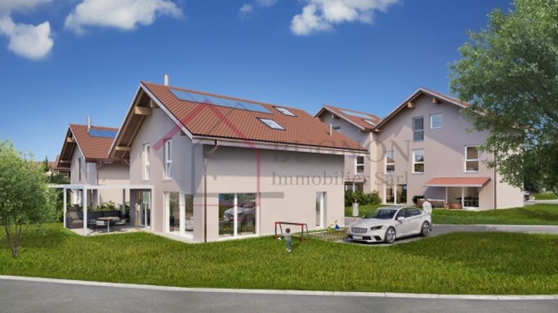 LES VILLAS DU GRAND PRÉ

Villa mitoyenne de 4.5 pièces – Lot C1 - 7