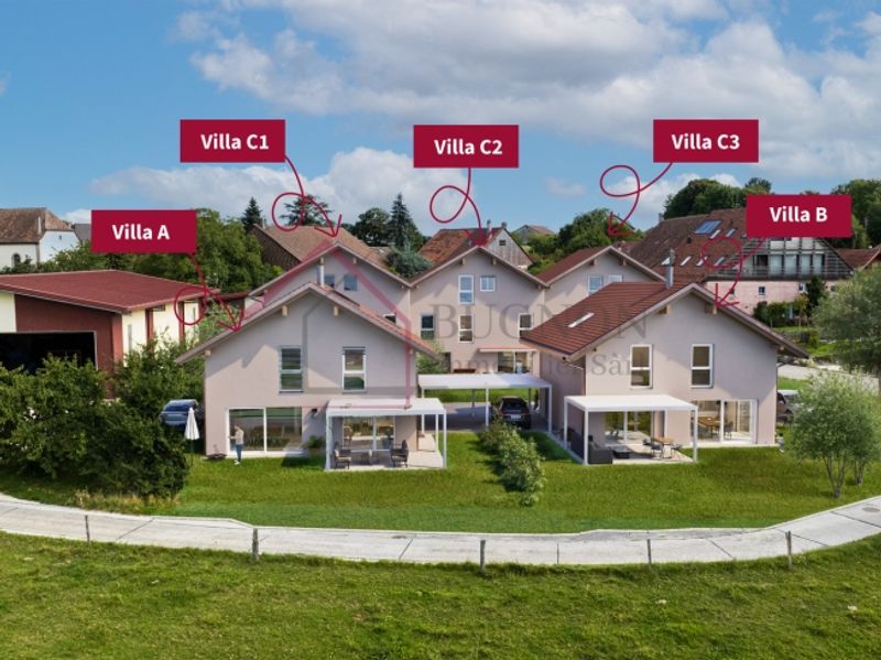 LES VILLAS DU GRAND PRÉ

Villa individuelle 5.5 pièces – Lot B - 9