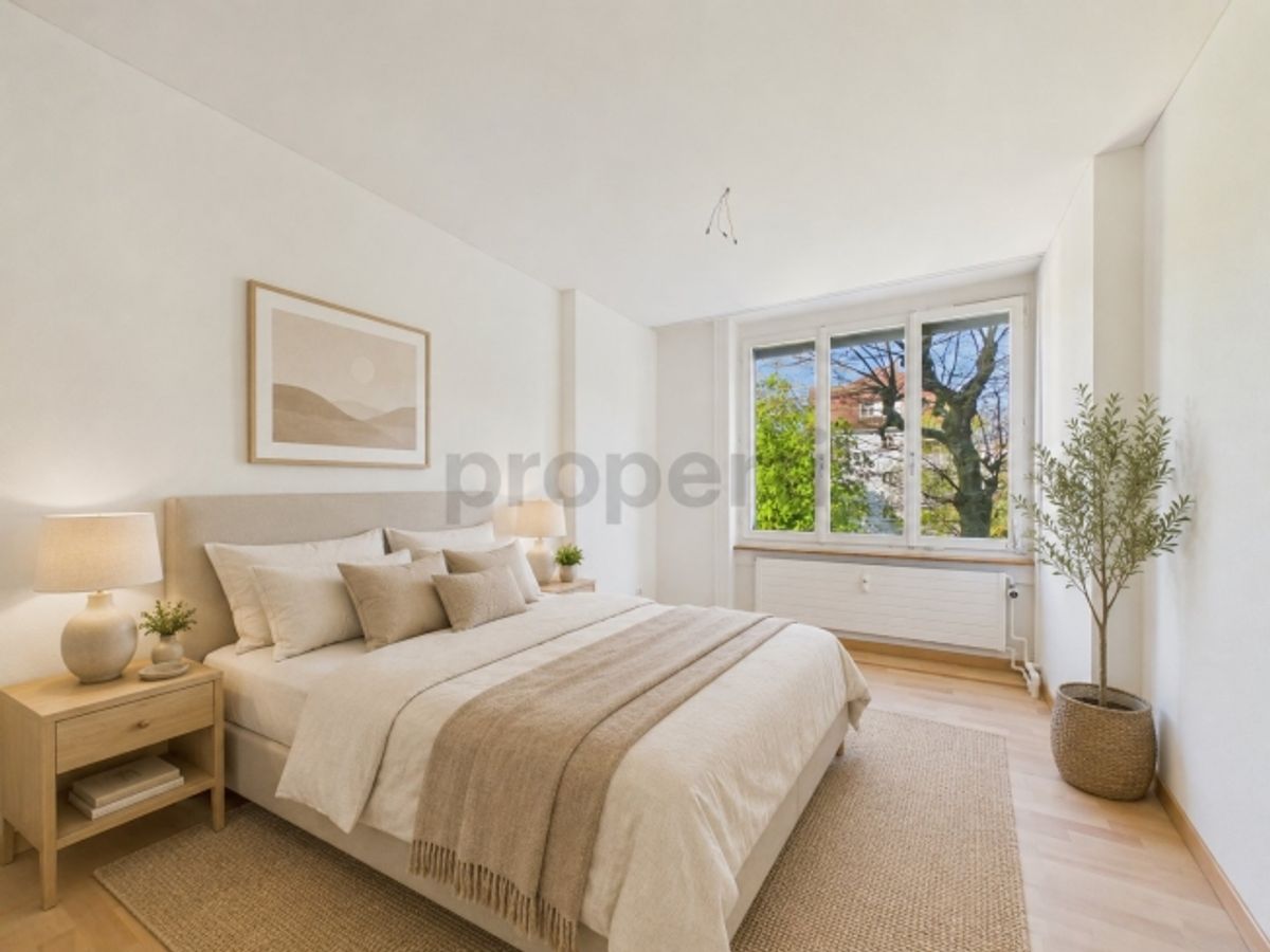 Zentral gelegene 4.5-Zimmer-Etagenwohnung mit 200 m2 grosser Terasse + 18 m2 Wintergarten in St. Gallen - 3