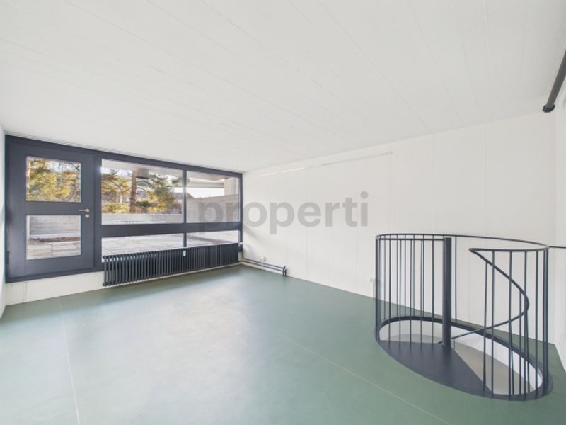 Wohnen in einer Ikone der Schweizer Architektur | Einzigartige 4.5-Zimmer-Maisonettewohnung im denkmalgeschützten Atelier-5-Ensemble in Flamatt - 4