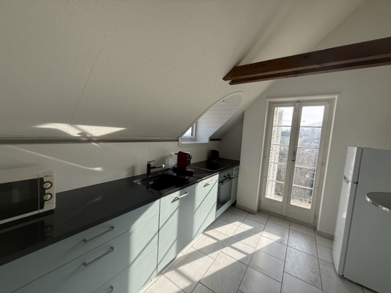 3½ ZIMMER-ATTIKAWOHNUNG IN HORGEN (ZH), MÖBLIERT - 3