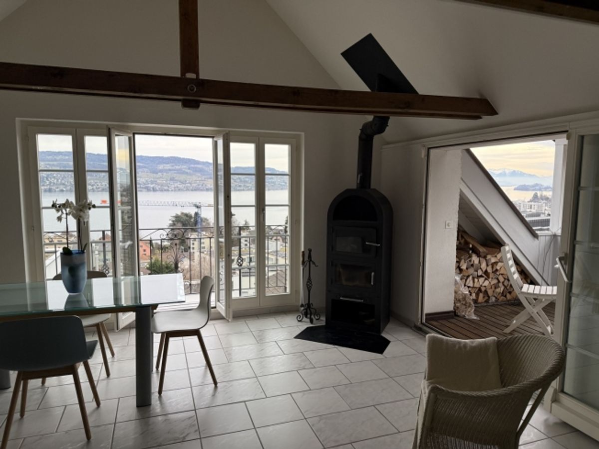 3½ ZIMMER-ATTIKAWOHNUNG IN HORGEN (ZH), MÖBLIERT - 5