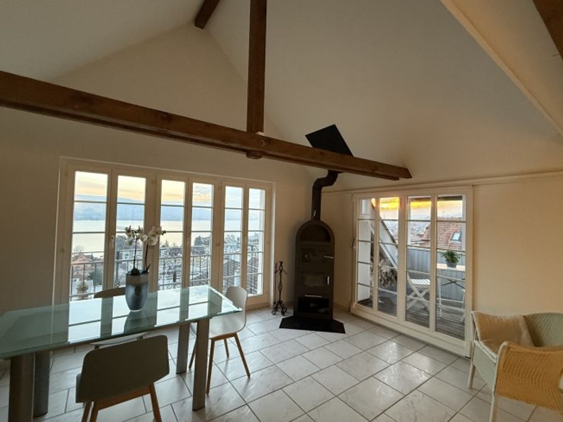 3½ ZIMMER-ATTIKAWOHNUNG IN HORGEN (ZH), MÖBLIERT - 9